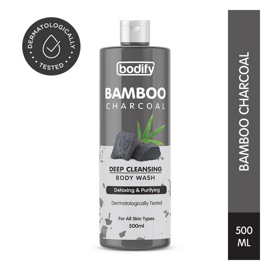 Bodify Bamboo Charcoal Deep Cleansing Body Wash | Grocsy