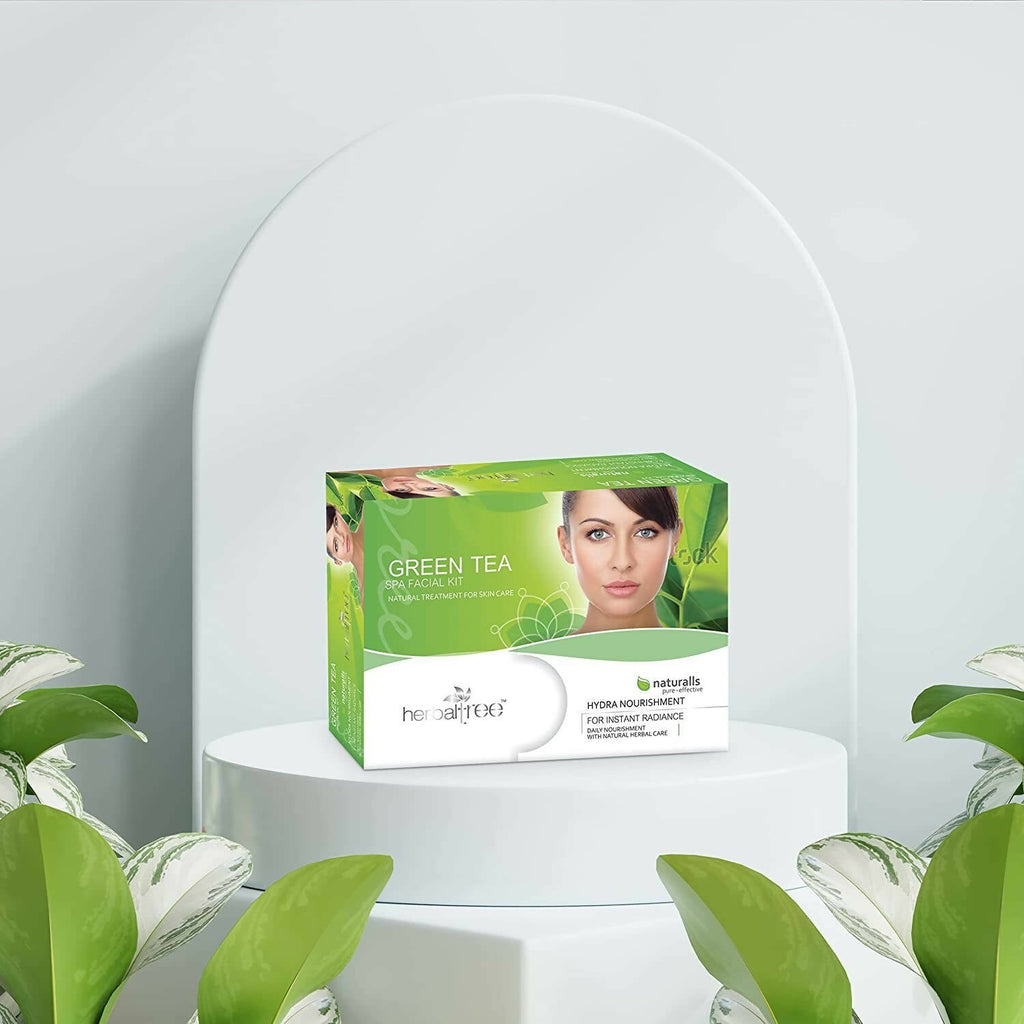 Herbal Tree Green Tea Facial Kit | Grocsy
