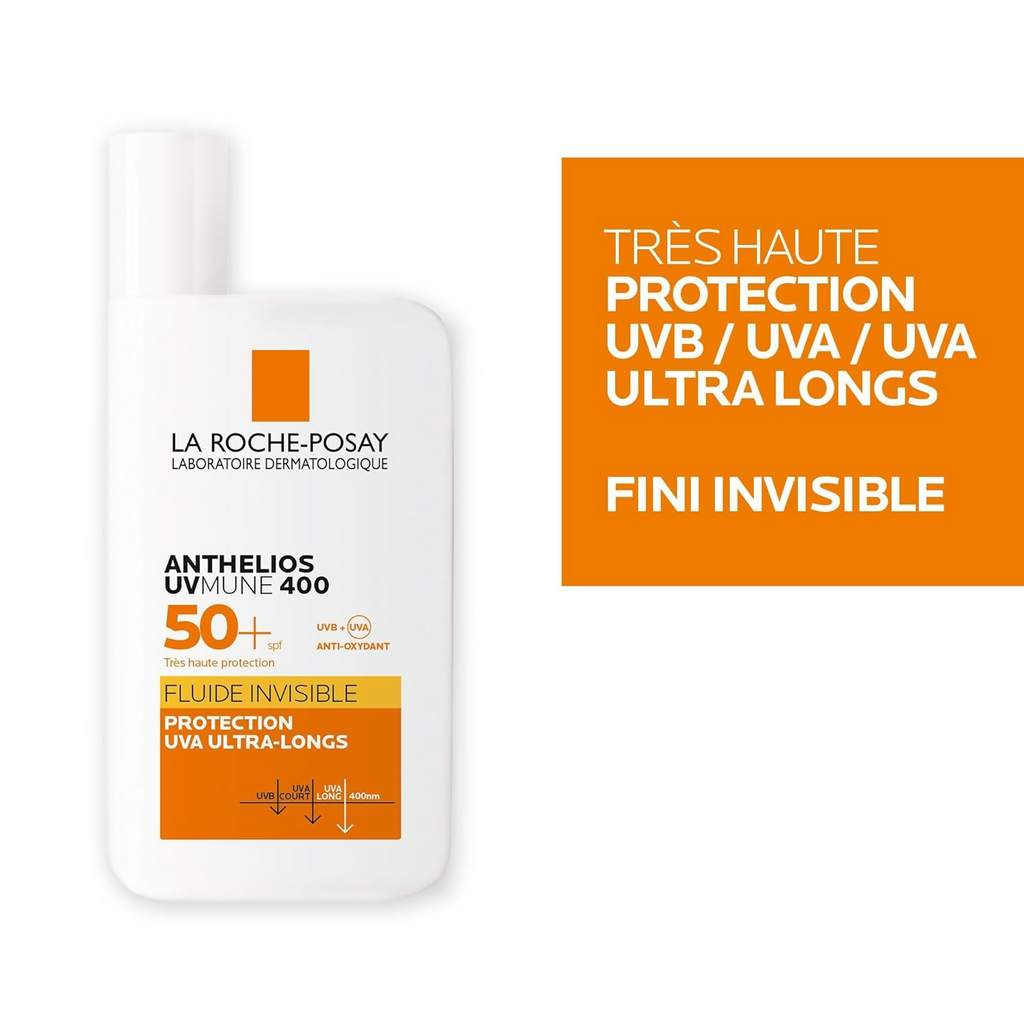 La Roche-Posay Anthelios Uvmune 400 Invisible Fluid Spf50 | Grocsy