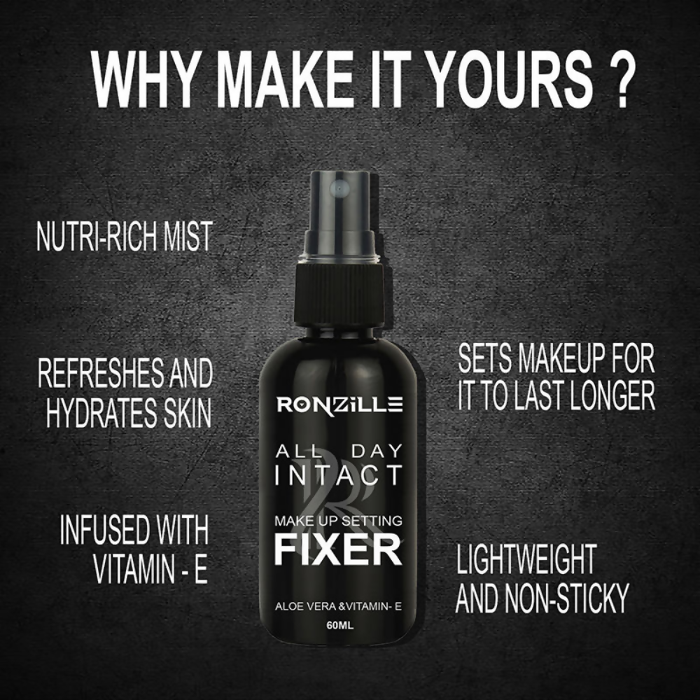 Ronzille All Day Intact Makeup Setting Fixer | Grocsy