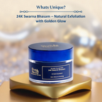 Blue Nectar Shubhr Face Scrub with 24K Gold Swaran Bhasam | Grocsy