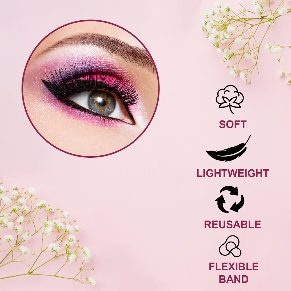 Bronson Professional Long and Natural Look False Eyelashes - 21 | Grocsy