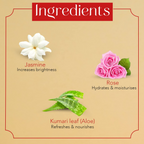 Sara Soul of Beauty Rose & Jasmine Face Cleanser For All Skin Types | Grocsy