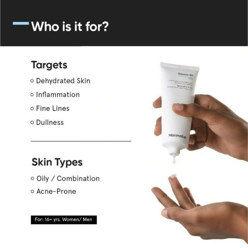 Minimalist 10% Vitamin B5, Oil-Free Moisturizer | Grocsy