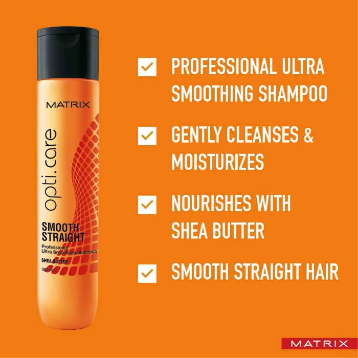 Matrix Opti. Care Smooth Straight Professional Ultra Smoothing Shampoo | Grocsy