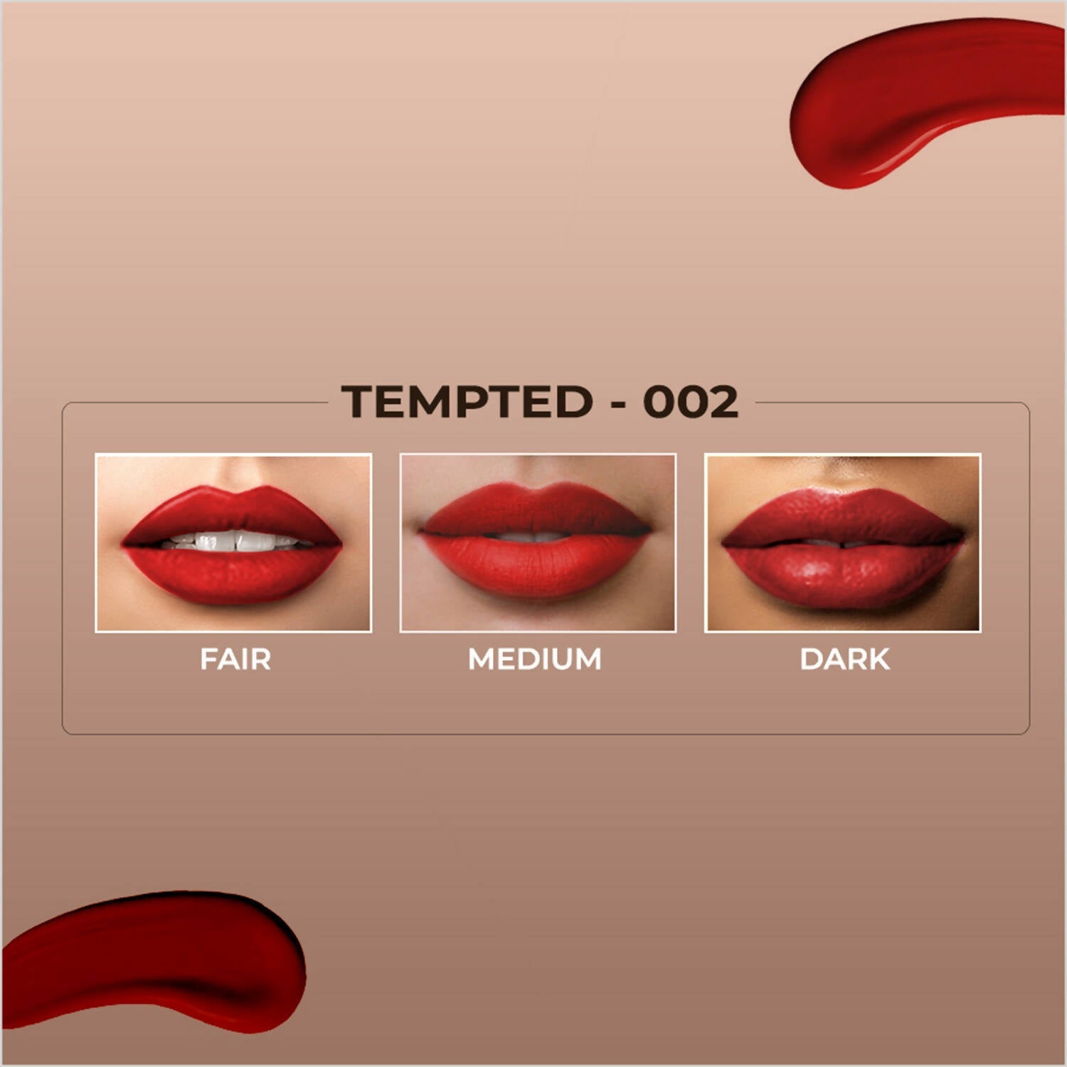 Colorbar Powerkiss Vegan Matte Lipcolor- Tempted | Grocsy