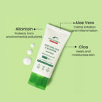 Alps Goodness Blue Light Protection Sunscreen For Normal to Dry Skin SPF 50 PA+++ with Aloe Vera, Cica & Allantoin | Grocsy