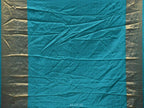 Red and Teal Bandhani Kanchipuram Silk Handloom Saree with Big Buta Design - Global Threads | Grocsy