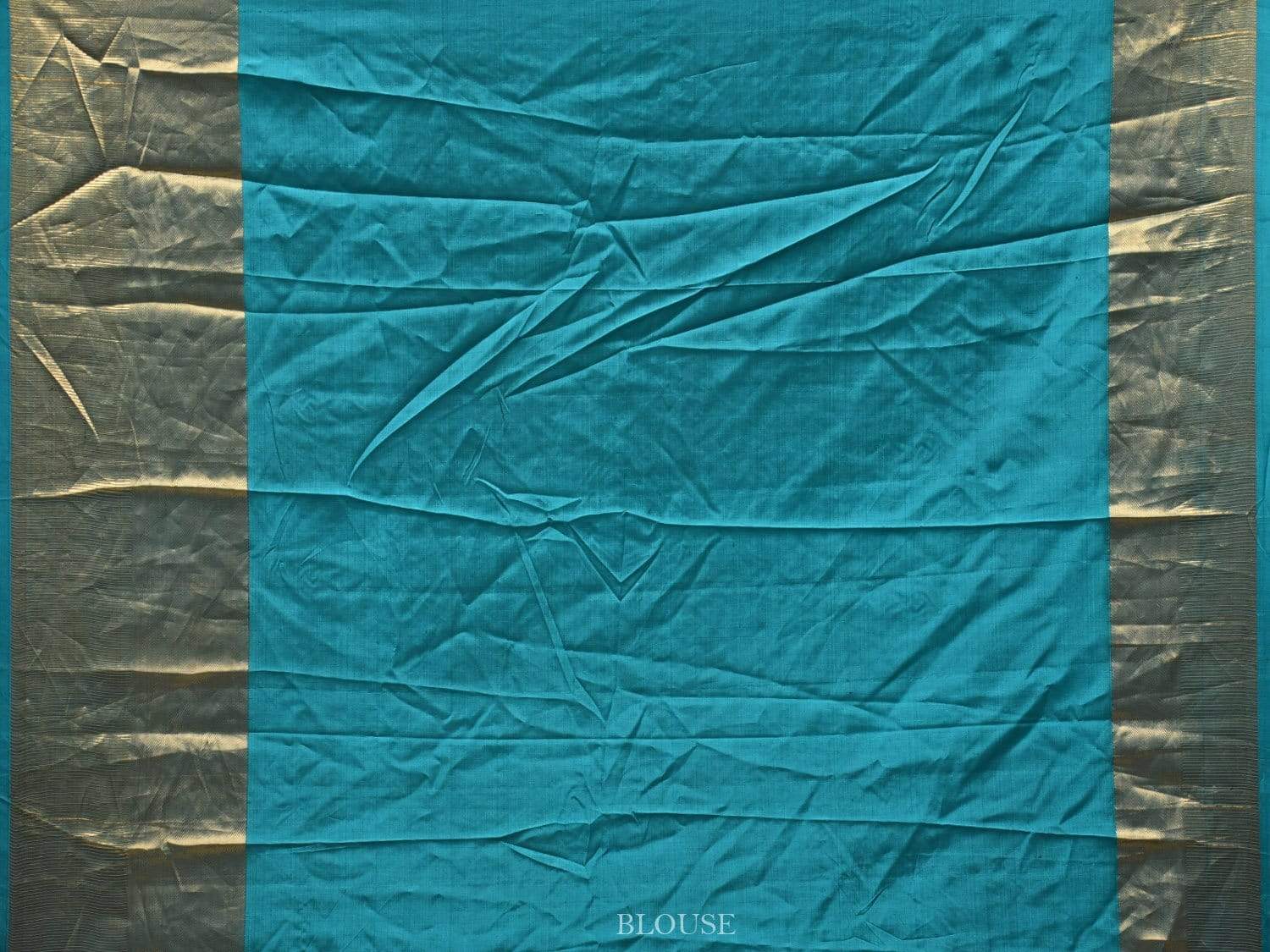 Red and Teal Bandhani Kanchipuram Silk Handloom Saree with Big Buta Design - Global Threads | Grocsy