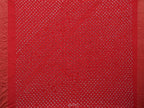 Red Bandhani Uppada Silk Handloom Saree with Nilambari Buta Design - Global Threads | Grocsy