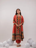 Yufta Red Pure Shimmer Tissue With Pure Viscose Trouser And Shimmer Dupatta | Grocsy