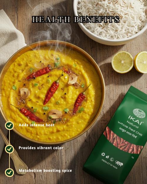 IKAI Organic Whole Red Chilli