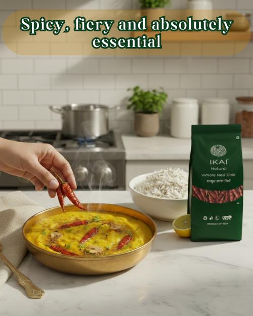 IKAI Organic Whole Red Chilli