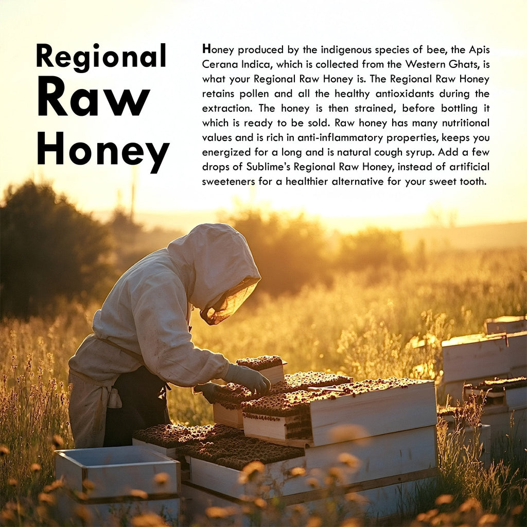 Sublime Inspiring Awe Regional Raw Honey | Grocsy
