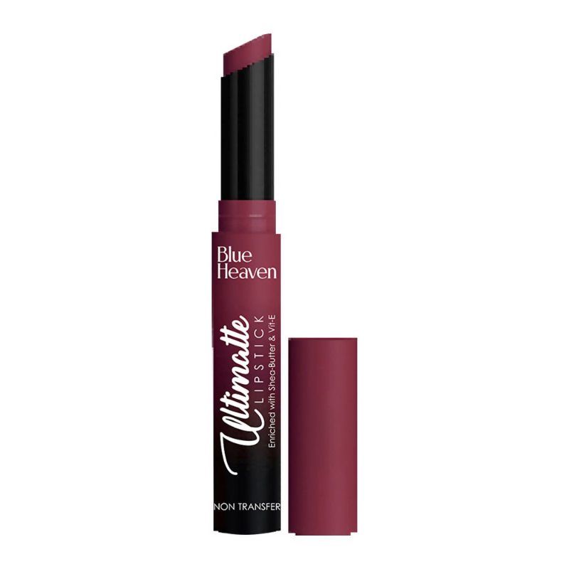 Blue Heaven Ultimatte NonTransfer Long Lasting Lipstick - 06 Pink | Grocsy