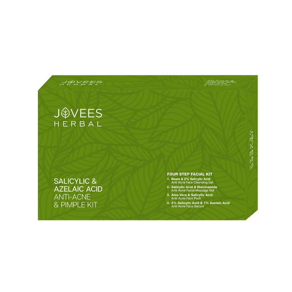 Jovees Salicylic & Azelaic Acid Anti-Acne & Pimple Facial Kit | Grocsy