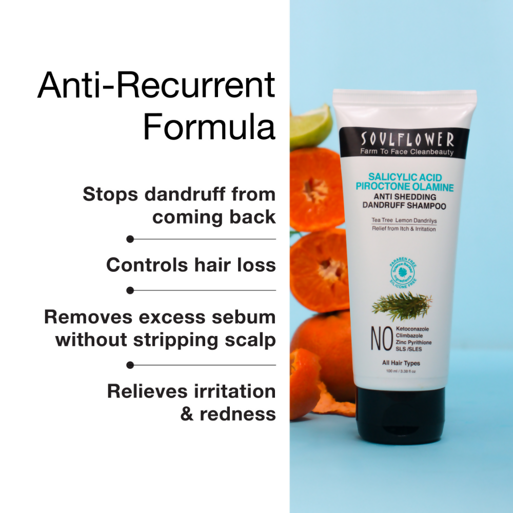 Soulflower Anti Dandruff Shampoo | Grocsy