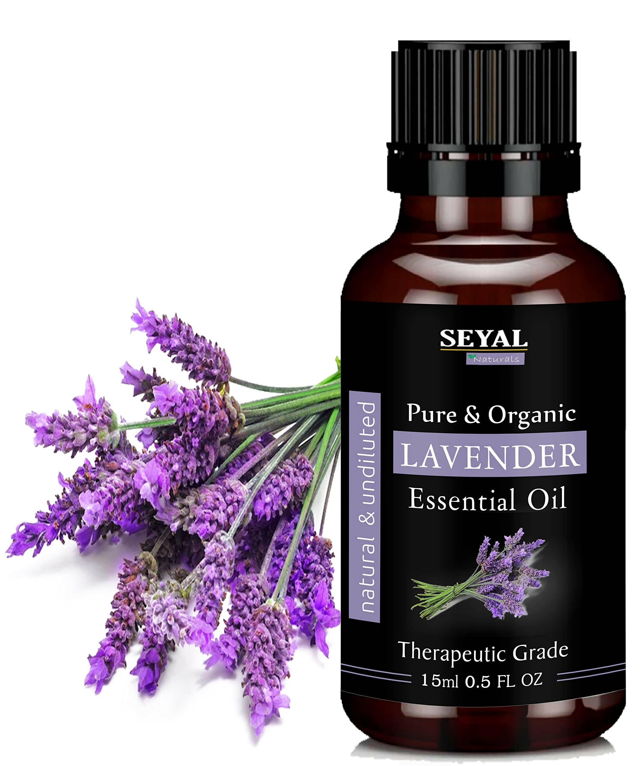 Seyal Naturals Lavender Essential Oil for Skin & Hair Care | Grocsy
