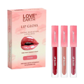 Love Earth Liquid Lip Gloss - Pinks | Grocsy