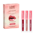 Love Earth Liquid Lip Gloss - Pinks | Grocsy