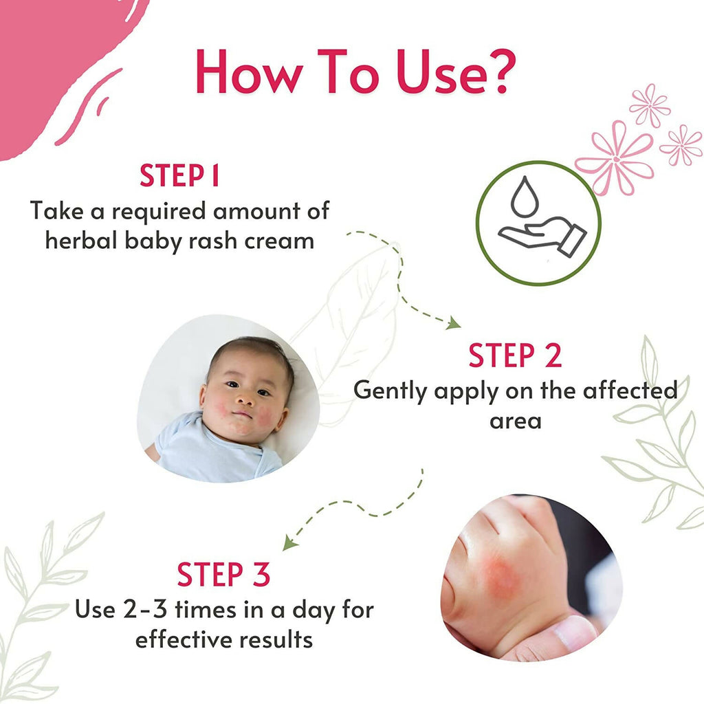 Pokonut Herbal Baby Diaper Rash Free Cream | Grocsy