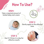 Pokonut Herbal Baby Diaper Rash Free Cream | Grocsy