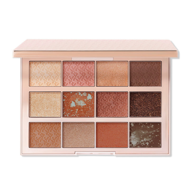 Kay Beauty By Katrina Kaif Multi Texture Eyeshadow Palette - Sunkissed | Grocsy