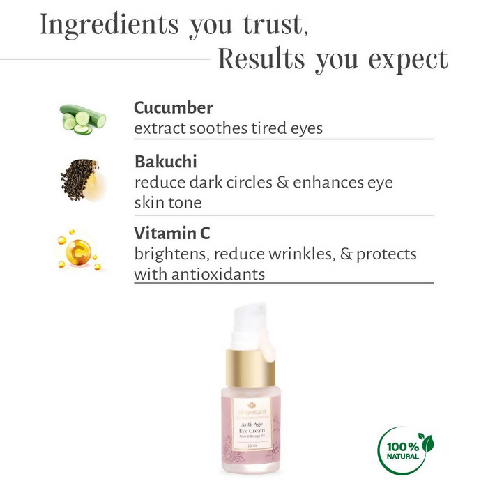 Shankara by Sri Sri Tattva Anti-Age Eye Cream | Grocsy