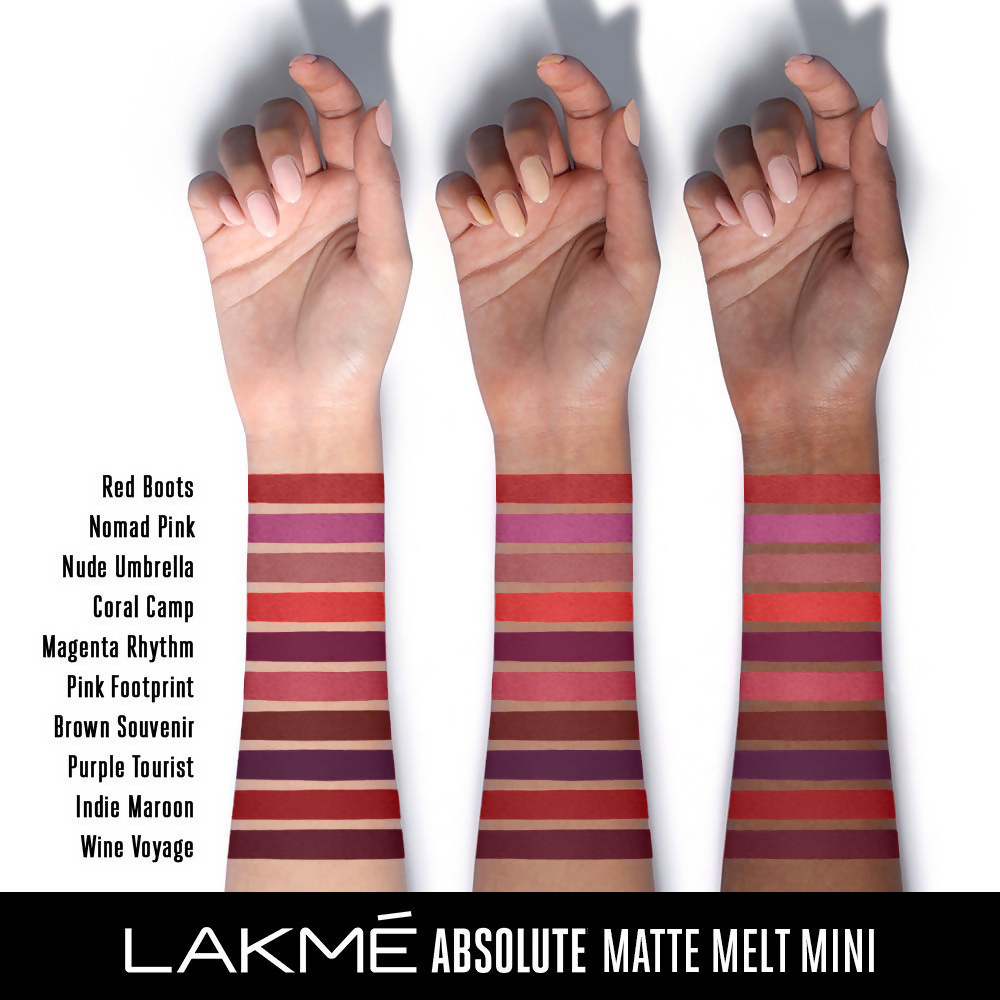 Lakme Beyond Matte Liquid Lip Color - Indie Maroon | Grocsy