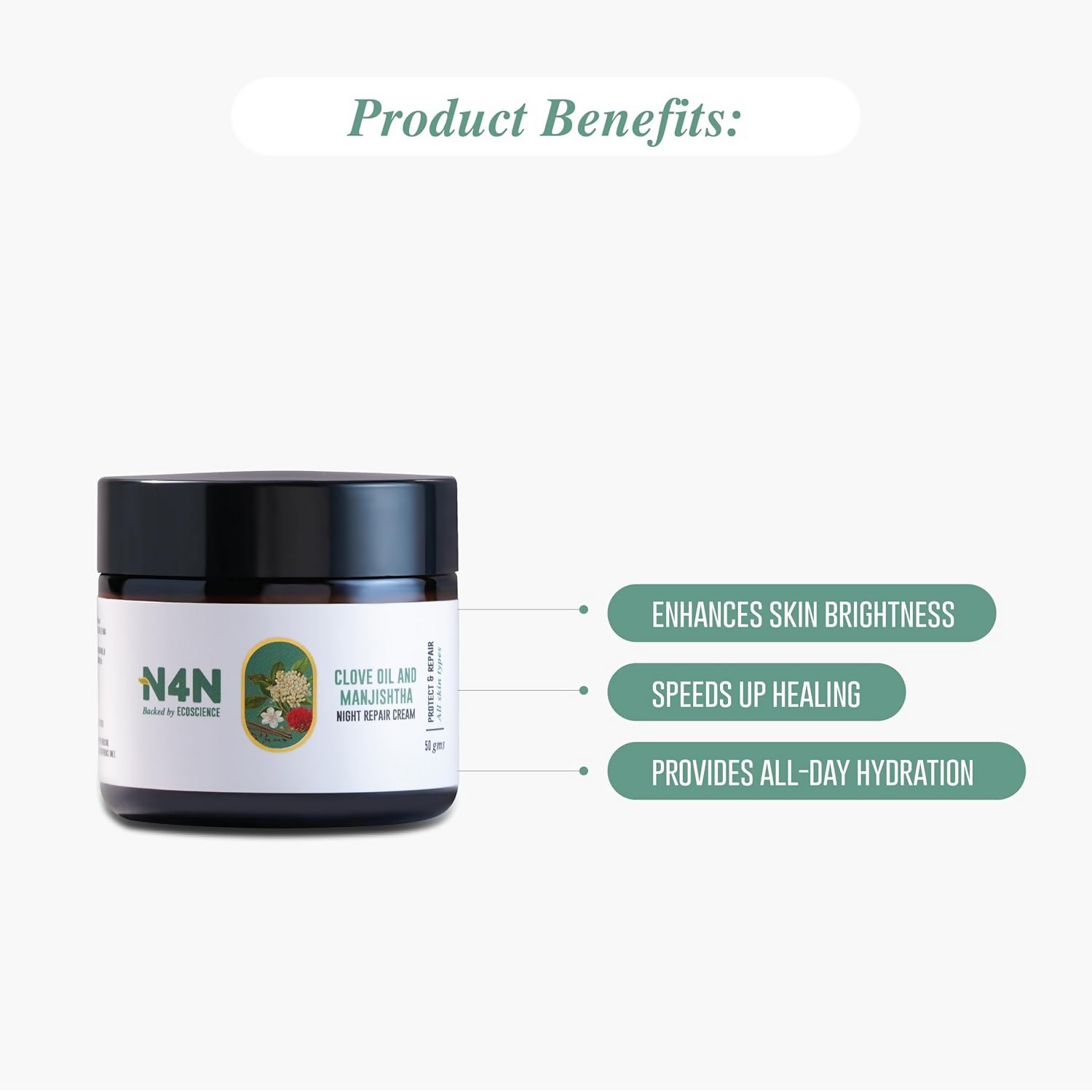Nature4Nature Natural Magic Night Face Cream | Grocsy
