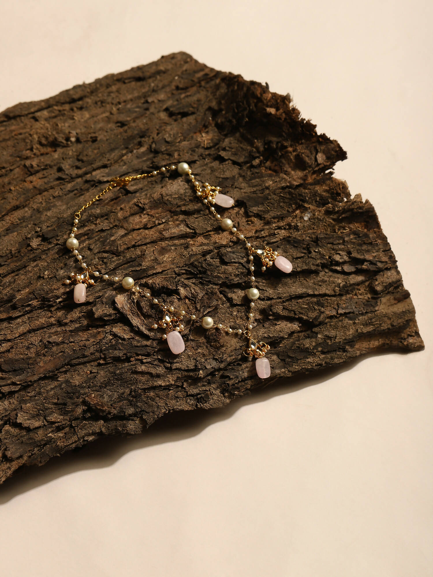 Women's Gold-Polished Chain - Ruby Raang | Grocsy