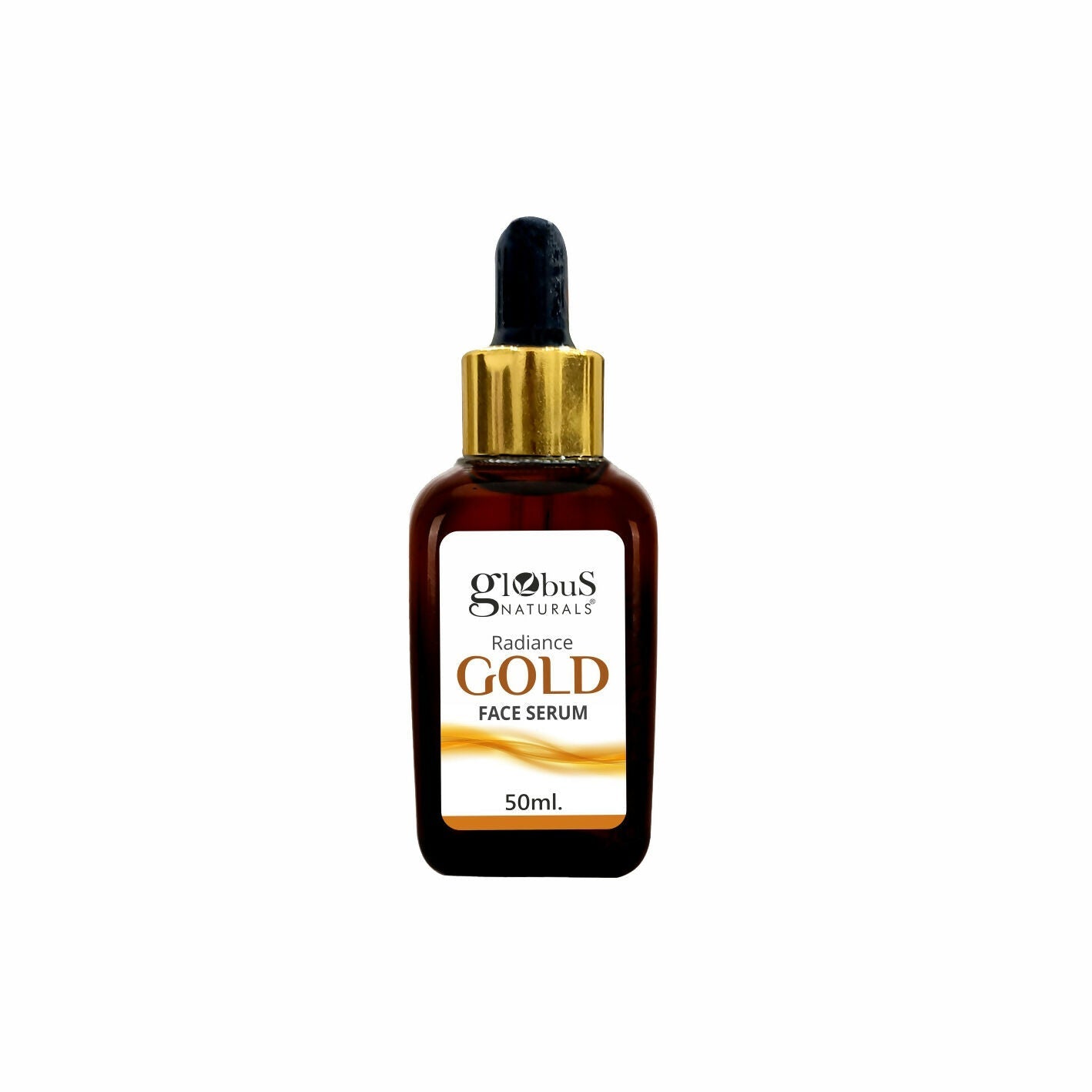 Globus Naturals Gold Radiance Anti Ageing & Brightening Face Serum, Suitable For All Skin Types | Grocsy