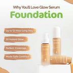 Mamaearth Glow Serum Foundation-Natural Glow | Grocsy