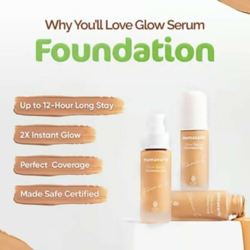 Mamaearth Glow Serum Foundation-Natural Glow | Grocsy