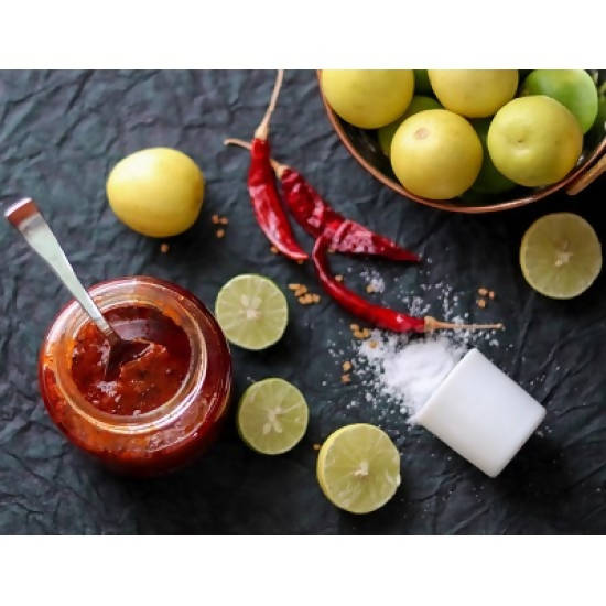 Jandhyala Foods Lemon Pickle - Swadesiicart
