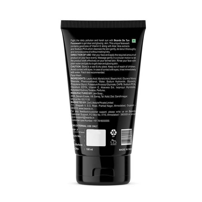 Beardo De-Tan Face Wash Coffee Detox | Grocsy