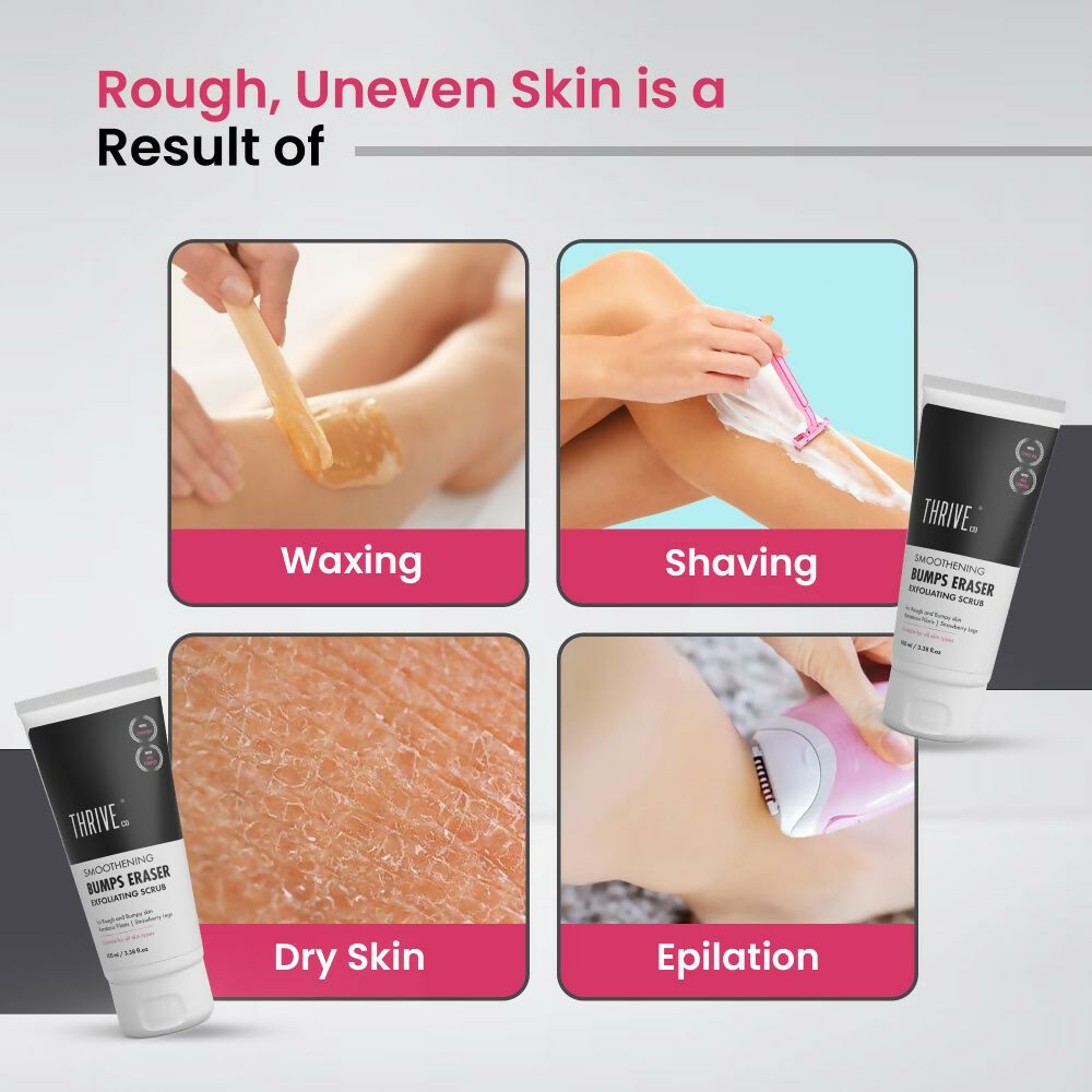 Thriveco Bump Eraser Exfoliating Scrub | Grocsy
