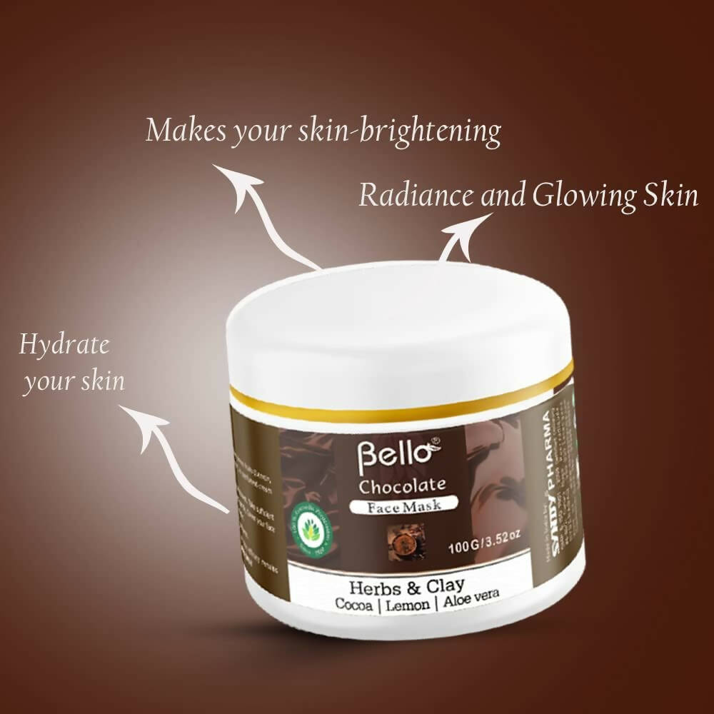 Bello Herbals Chocolate Face Mask | Grocsy