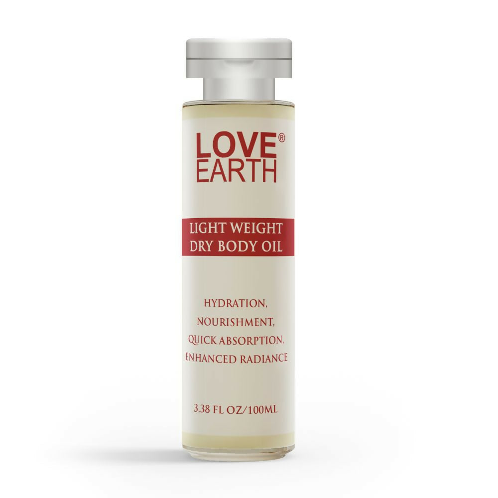 Love Earth Light Weight Dry Body Oil | Grocsy