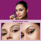 Pilgrim Metallic Eyeliner Green Envy, Long Lasting & Smudge Proof Enriched With Argan Oil | Grocsy
