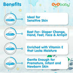 Oyo Baby 98% Water Baby Wipes | Grocsy