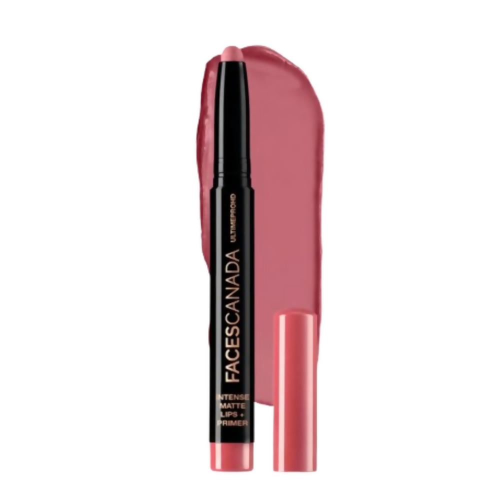 Faces Canada Ultime Pro HD Intense Matte Lips + Primer - Perfection 01 | Grocsy