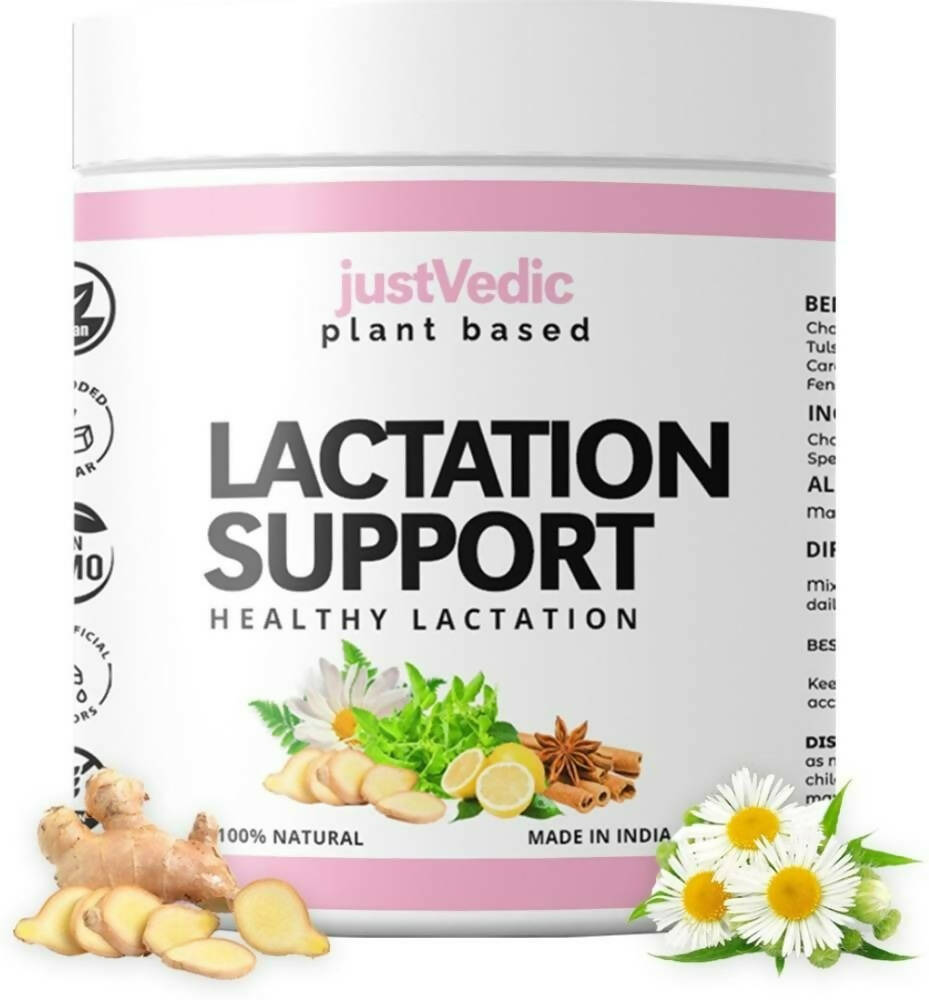 Just Vedic Lactation Support Drink Mix | Grocsy