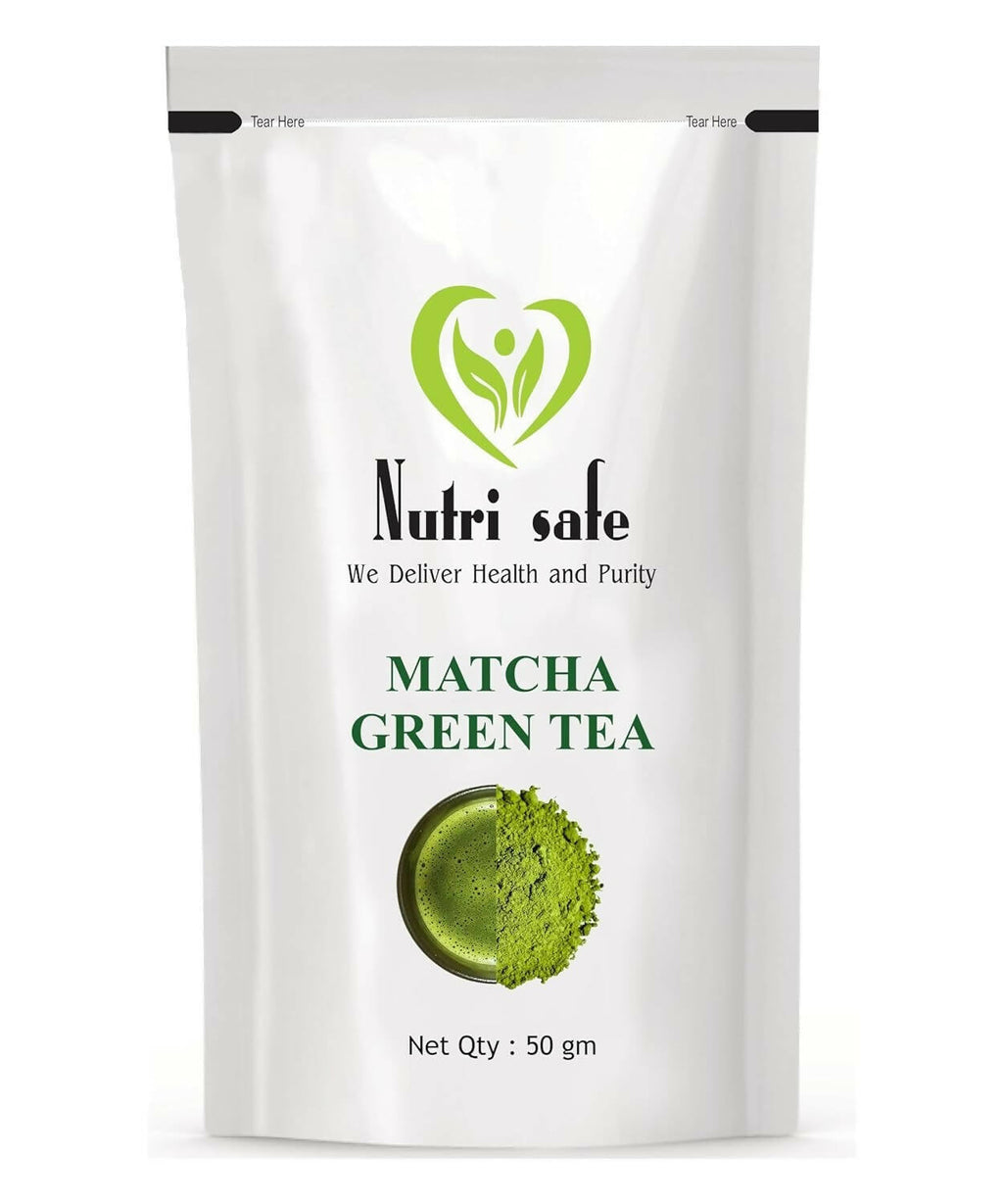 Nutri Safe Pure Japenese Culinary Grade Matcha Green Tea Powder | Grocsy