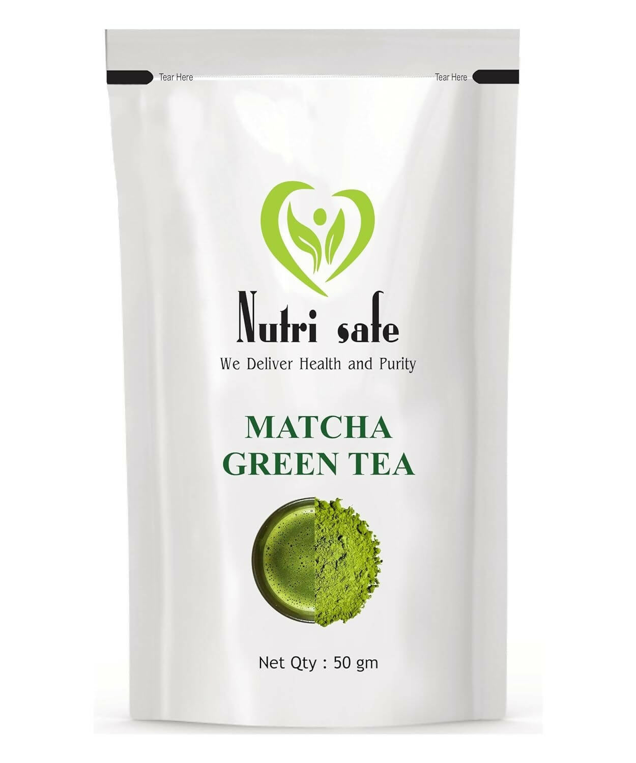 Nutri Safe Pure Japenese Culinary Grade Matcha Green Tea Powder | Grocsy