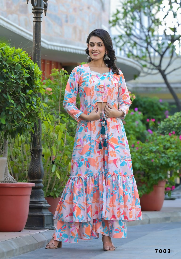 Designer Stylish Off White With Multi Ab Cotton Stitched jacket Style - Anbazaar | Grocsy