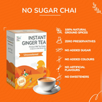 TeaFit Premium Zero Sugar Instant Tea Premix - Masala & Ginger | Grocsy