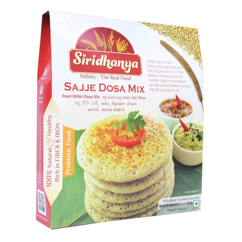 Siridhanya Pearl Millet/Sajje Dosa Mix | Grocsy