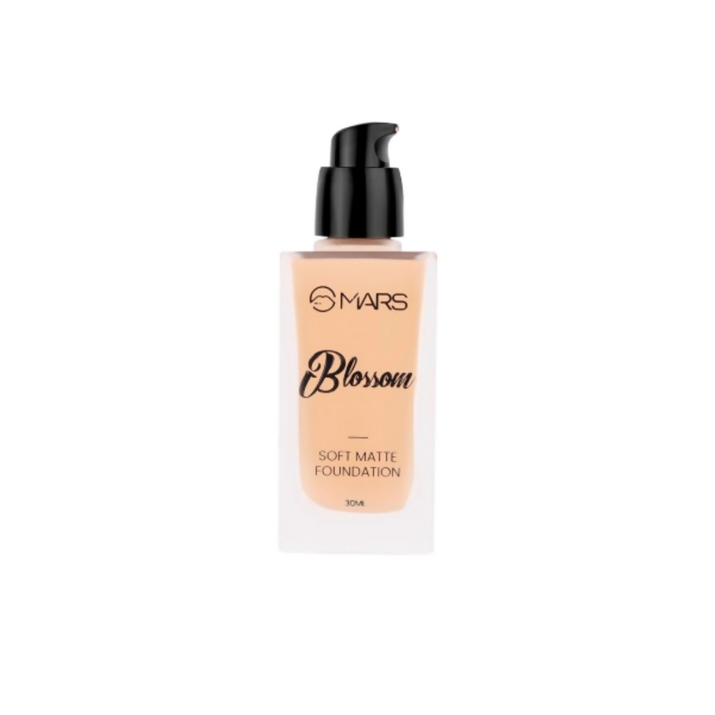 MARS Cosmetics Blossom Soft Matte Full Coverage Foundation - 03 Warm Nude | Grocsy