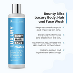 Bounty Bliss Luxury Body Hair And Face Wash All Skin Types | Grocsy
